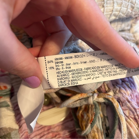 Zara Floral Printed High Waist Blogger Favorite Shorts 2771/087/330 - Picture 3 of 8